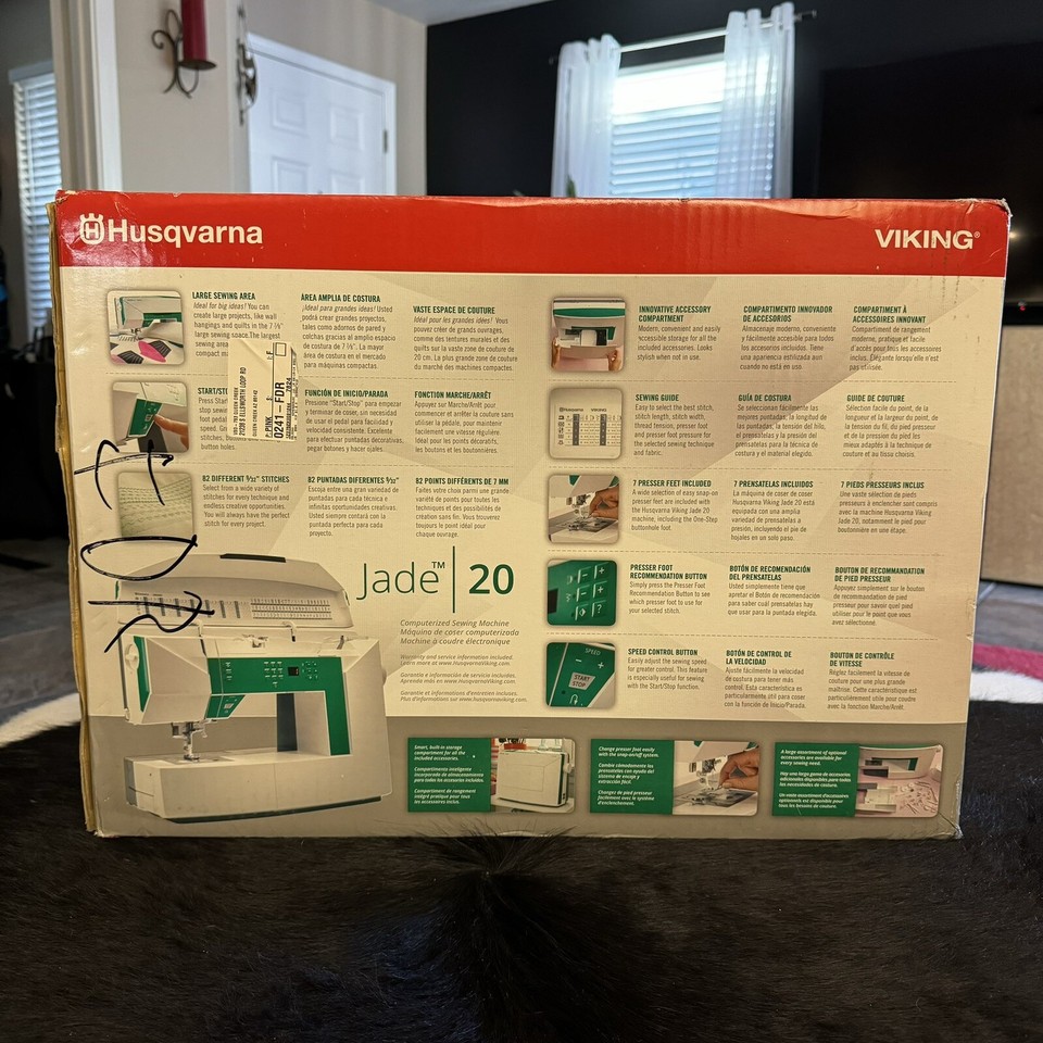 Husqvarna Viking Jade 20 Sewing Machine eBay