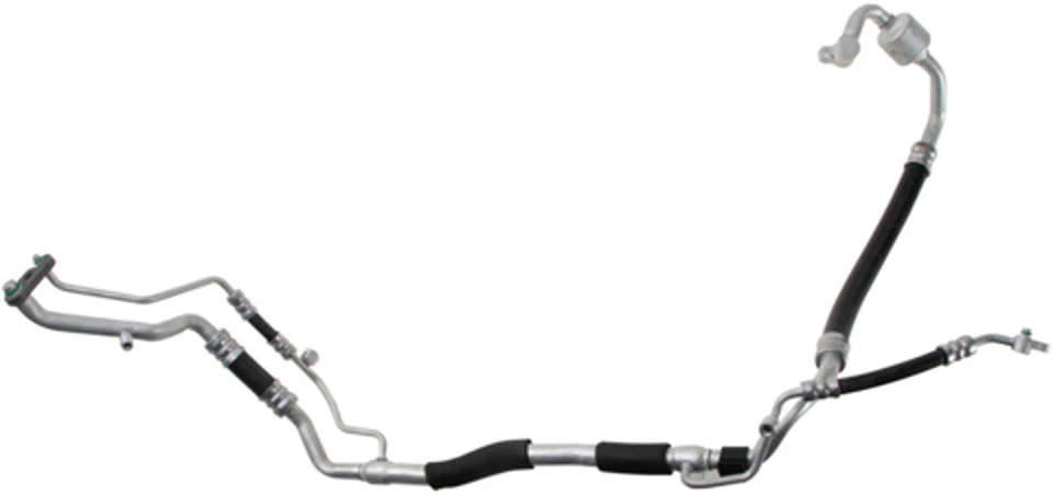 Conjunto de manguera de línea líquida y succión de aire acondicionado Hyundai Accent 2014-2015 4 estaciones Foto 4 de 4