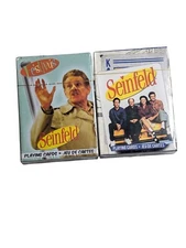 Lot Of 2 Seinfeld Playing Cards TV Show Photos Themed Cards New Sealed Decks 