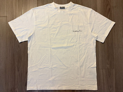 Dior Handwritten Relaxed Fit Tee Shirt white sz L | eBay Dior Handwritten Relaxed Fit Tee Shirt white sz L | eBay