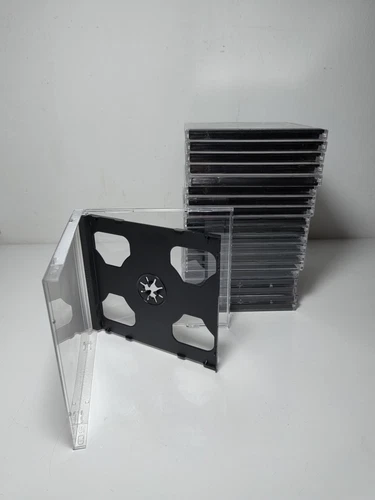 20 CUSTODIE CD DOPPIE PORTA COMPACT DISC