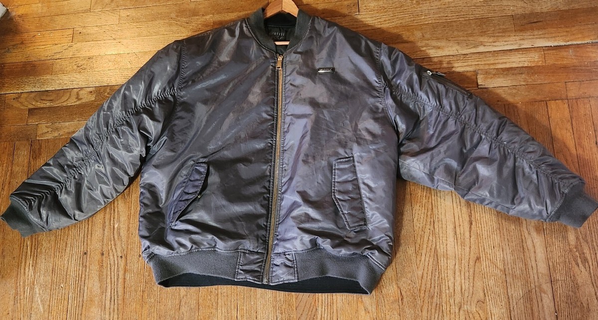 Vtg Southpole Reversible Winter Bomber Jacket Coat Men's Size XXL