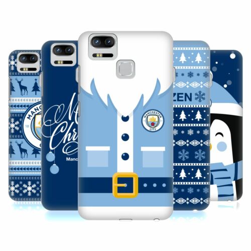 OFFICIAL MANCHESTER CITY MAN CITY FC CHRISTMAS BACK CASE FOR ASUS ZENFONE PHONES - Picture 1 of 11