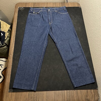 Vintage Levi Jeans Mens 38x28 Blue 506 Orange Tab 90s USA DEADSTOCK Denim Levi s