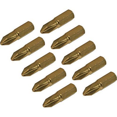 Silverline 123465 PH0 Phillips Diamond Screwdriver Bits 10 Pack  