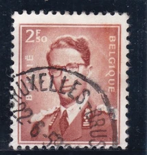 Belgium 1957 King Baudouin 2.50f Fine Used SG 1456 Bruxelles cancel VGC
