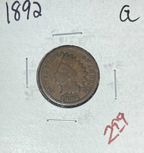 1892 INDIAN HEAD CENT - GOOD ~NICE COIN~