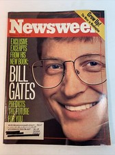 Newsweek November 27 1995 magazine Bill Gates