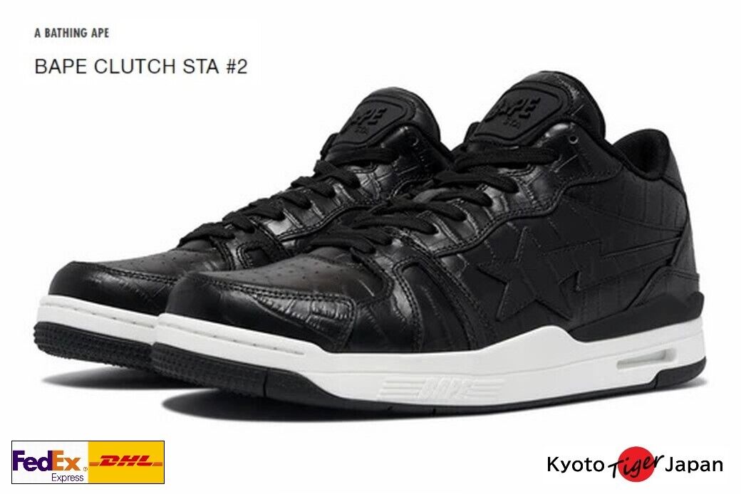 A BATHING APE BAPE CLUTCH STA #2 ( BLACK ) 1K30-191-315 A BATHING APE BAPE CLUTCH STA #2 ( BLACK ) 1K30-191-315