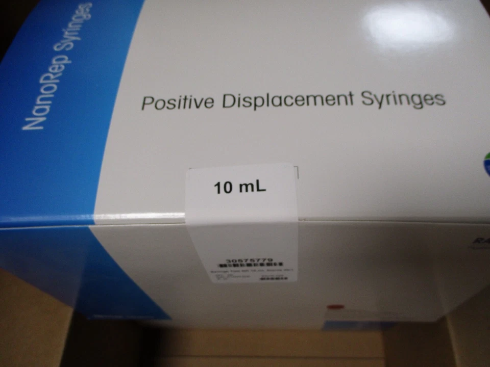 METTLER TOLEDO 1 ESTOJO DE PONTAS DE SERINGA NANOREP 10mL ESTÉRIL 25/1 PEÇA #30575779 NOVO - Imagem 4 de 4