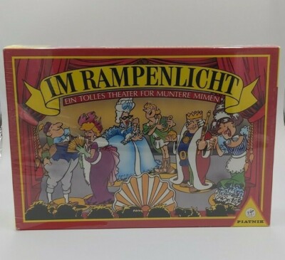 Im Rampenlicht Ein tolles Theater.. | Gesellschaftsspiel Piatnik 1994 Neu & OVP