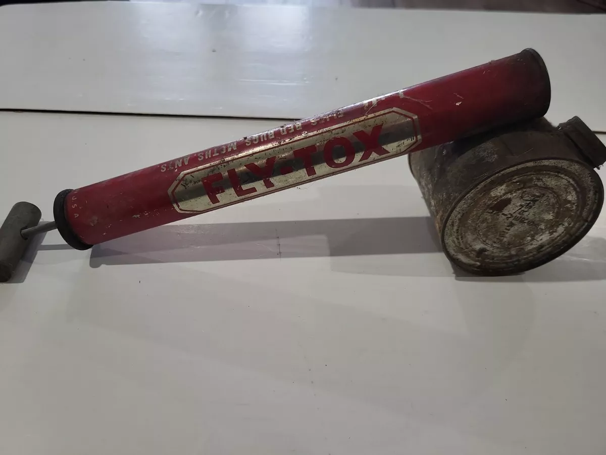 Vintage Insect Garden Bug Sprayer Fly Tox Hand Pump