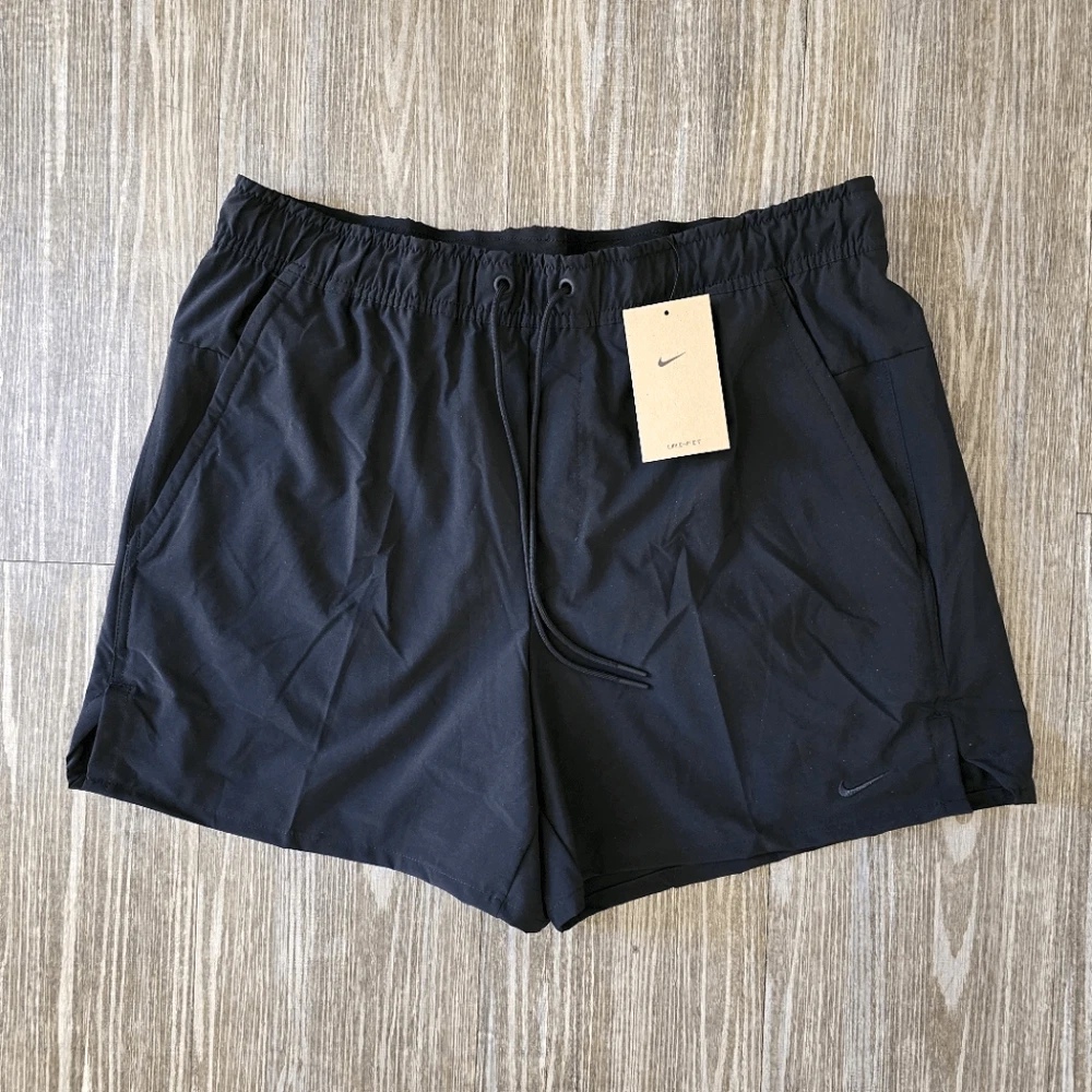 Nike Unlimited Dri-FIT 5" Unlined Versatile Training Shorts Black DV9336-010 L