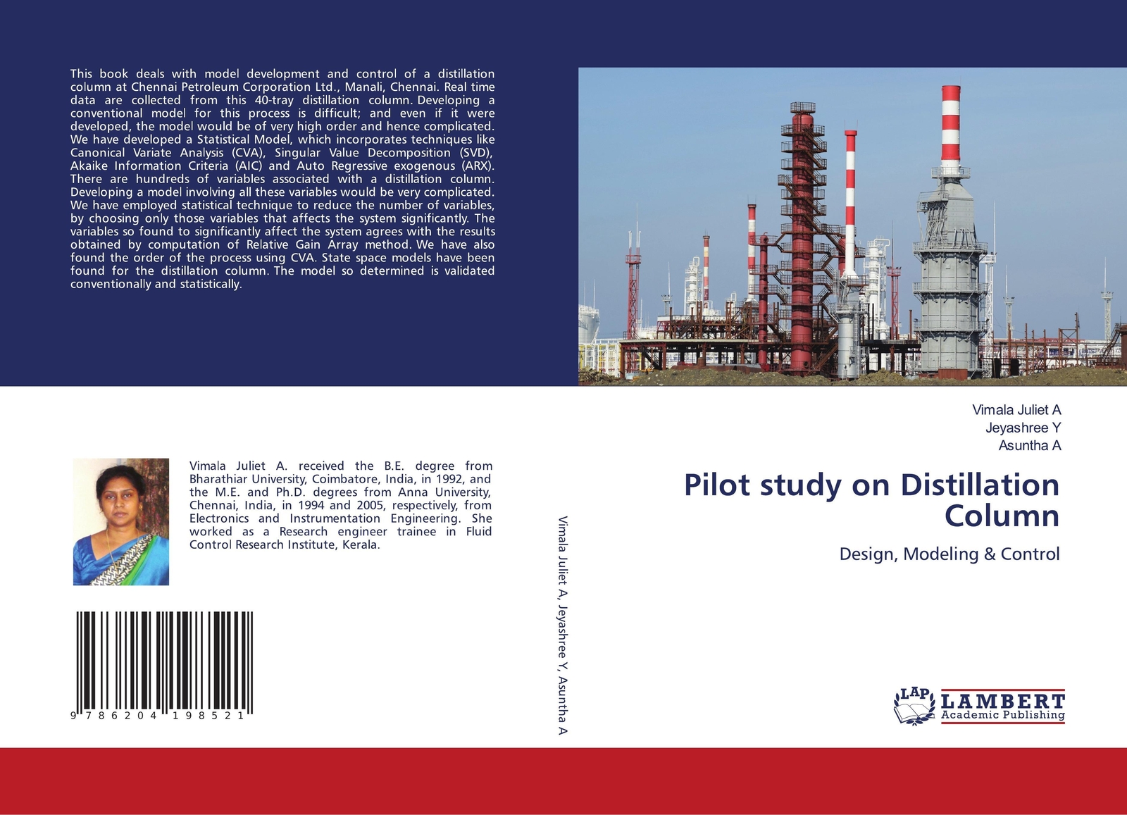 Thumbnail - Vimala Juliet A (u. A.) | Pilot Study On Distillation Column |