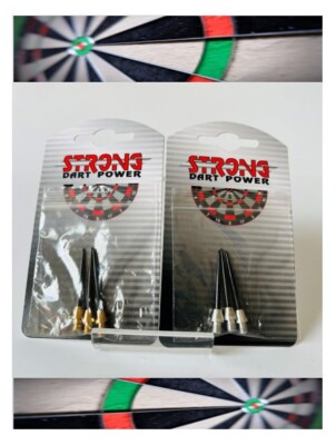 3x METALLSPITZEN für Softdarts Point Converter Schraubspitzen 2BA Steeldart SET