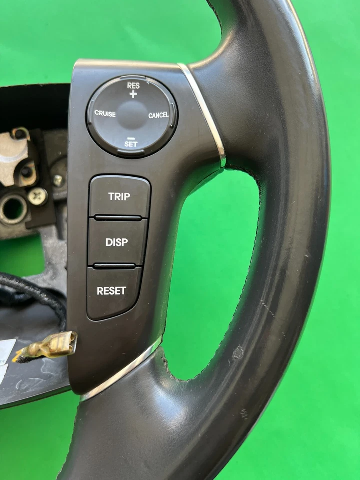 2013 Hyundai Genesis кожаный руль с переключателем управления OEM - Изображение 3 из 4