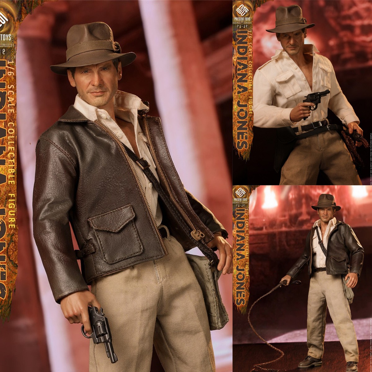 PRESENT TOYS Raider Jones 1/6 ScaleAction Figures Model Collection