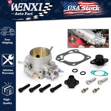 Throttle Body W Tps Map Sensor 70mm For Honda Civic Si Acura Integra Bdhf