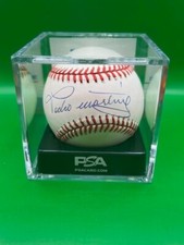 Pedro Martinez - Very Early Career Signed Auto Rawlings Official NL Baseball PSA