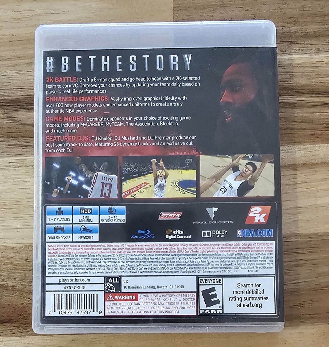 NBA 2k16 Standard Edition for Sony Ps3 for sale online | eBay