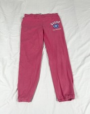 VTG Guess Pink Cotton Athletic Joggers Pants Size M