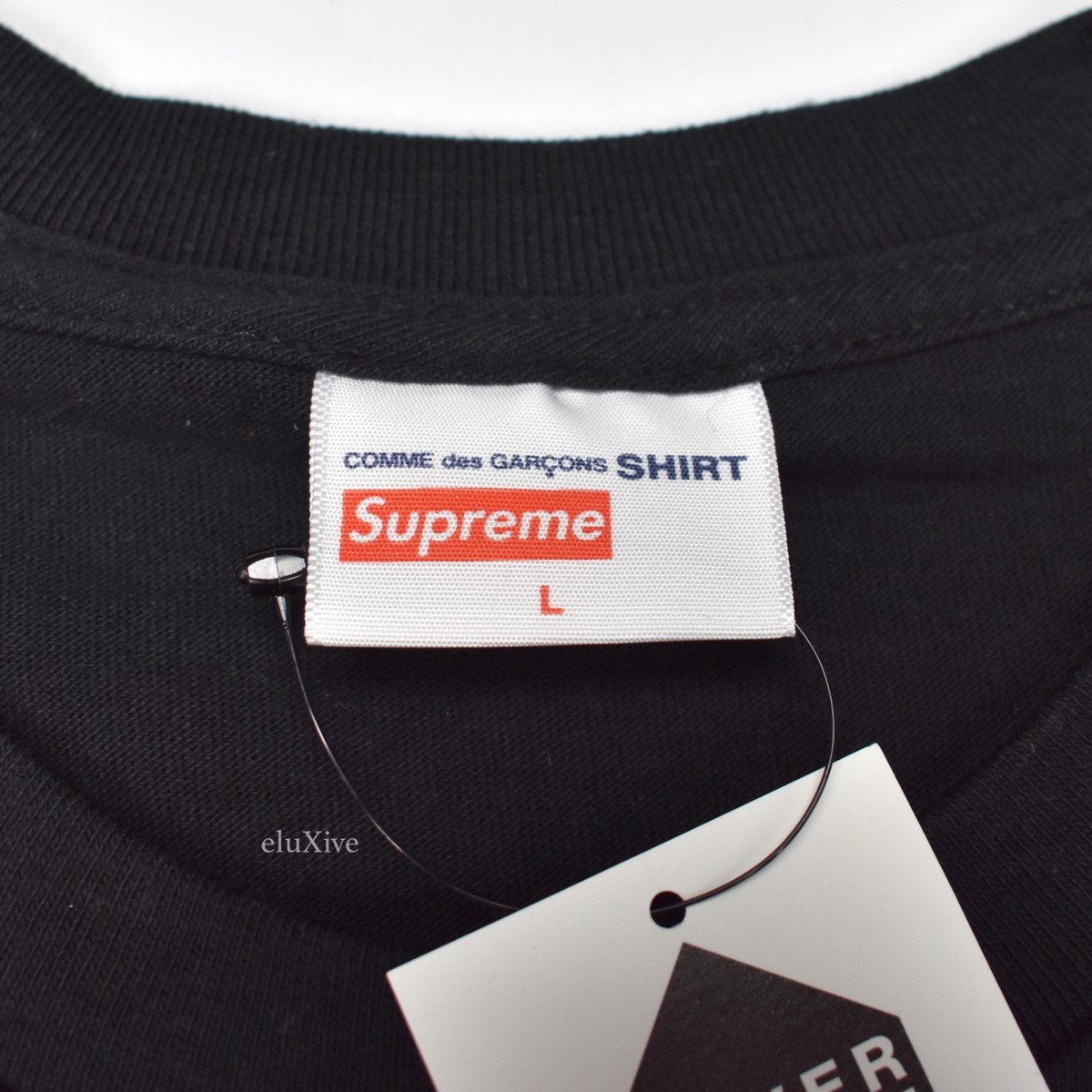 COMME des GARCONS supreme 赤/黒 Lサイズ $_57.JPG?set_id=8800005007