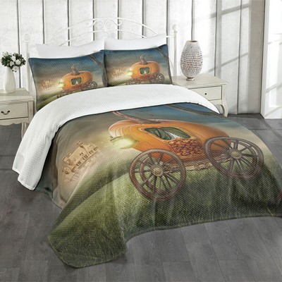 Fantasie Tagesdecke Set Princess Fairytale