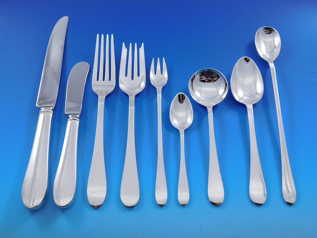Salem by Tiffany Co Sterling Silver Flatware Set for 12 Service