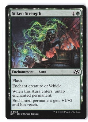 MTG Silken Strength 180 DFT Normal NM