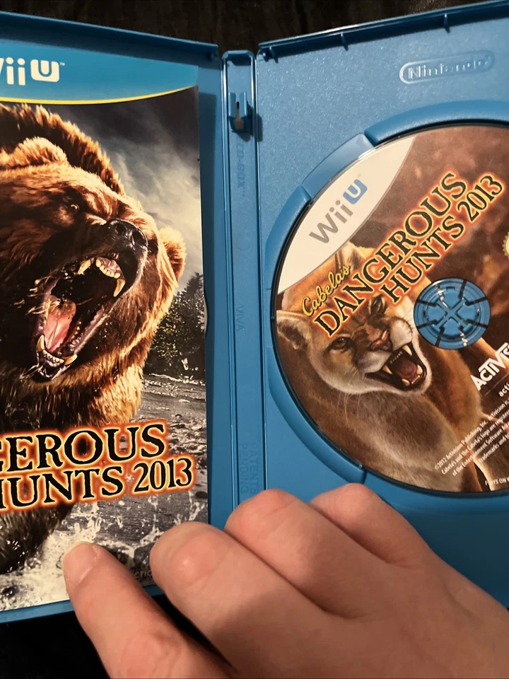 Cabela's Dangerous Hunts 2013 (Nintendo Wii U, 2012) Mint Disc - Image 3 of 4
