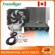 DC 12V Cool & Heat Underdash Electric Air Conditioner Universal Auto Car A/C Kit