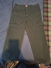 Levis XX Cargo Taper Trousers Black 30x30 Excellent Condition