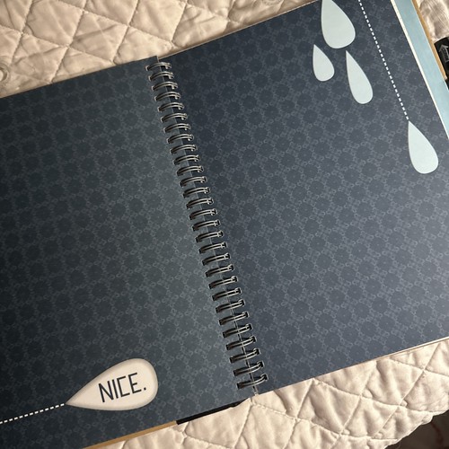 K & Company Retro Style SMASH Book Journal Scrapbook 8x10 Smashfolio & Pen NEW - 第 6/9 張圖片