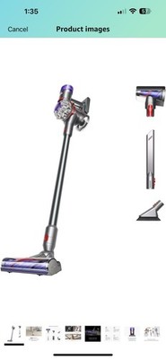 Dyson V8 Plus Cordless Vacuum, Silver/Nickel NEW | eBay