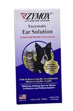 Otic Enzymatic Solution Dogs/Cats .5 Hydrocortisone Ear Itch Relief 1.25oz-2028