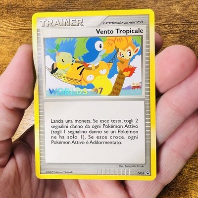 Tropical Wind 2007 Pokemon Promo World Championship Italian DP05