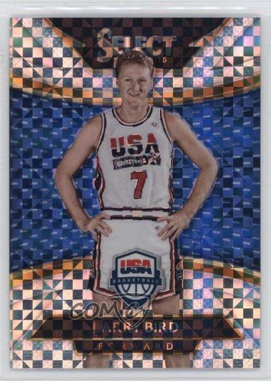 2014-15 Panini Select Courtside Silver Prizm Larry Bird #201 HOF