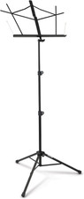 On-Stage SM7222BB Tripod-Base Sheet Music Stand with Bag Portable, Folding Shee