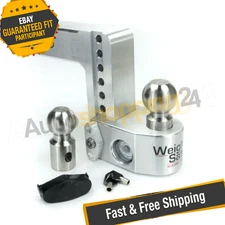 Weigh Safe WS6-2.5 Adjustable Hitch Ball Mount with Scale, 2.5" Shaft - 6" Drop