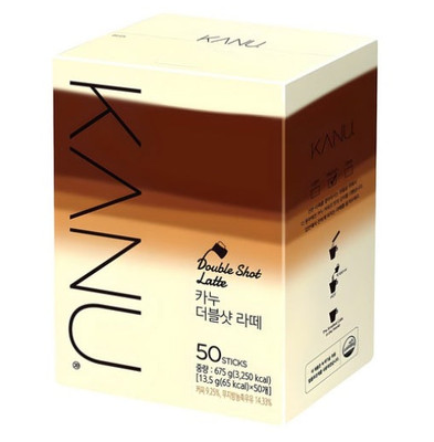 KANU Double Shot Latte Stick Coffee 13.5g x 50 sticks