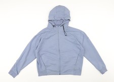 Womens UK Size XL Venice Beach Blue Full Zip Hoodie