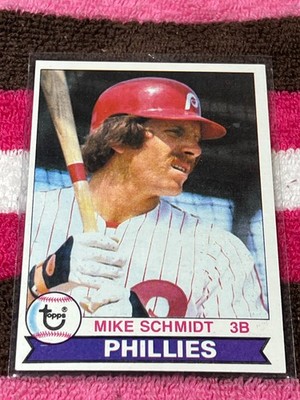 1979 TOPPS BURGER KING #16 MIKE SCHMIDT H.O.F. PHILLIES NMMT BASEBALL CARD!
