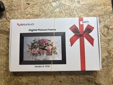 BIGASUO B-102K Digitaler Bilderrahmen WiFi Touchscreen 16GB #A5