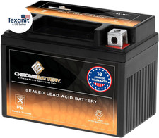 YTX4L-BS 12 V 50 CCA AGM   Maintenance-Free 4 Ah Battery for Mini ATV, Scooter,