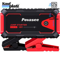 Starthilfe Powerbank 5000A 12V FüR Benzin/Diesel Fahrzeuge Mit Led Und 2 Usb