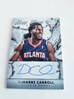 DEMARRE CARROLL 2013-14 PANINI TITANIUM NEW WAVE AUTO RC HAWKS #61