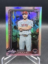 Garrett Crochet 2025 Topps Baseball Update Series Rainbow Foil #ASG-20 Red Sox
