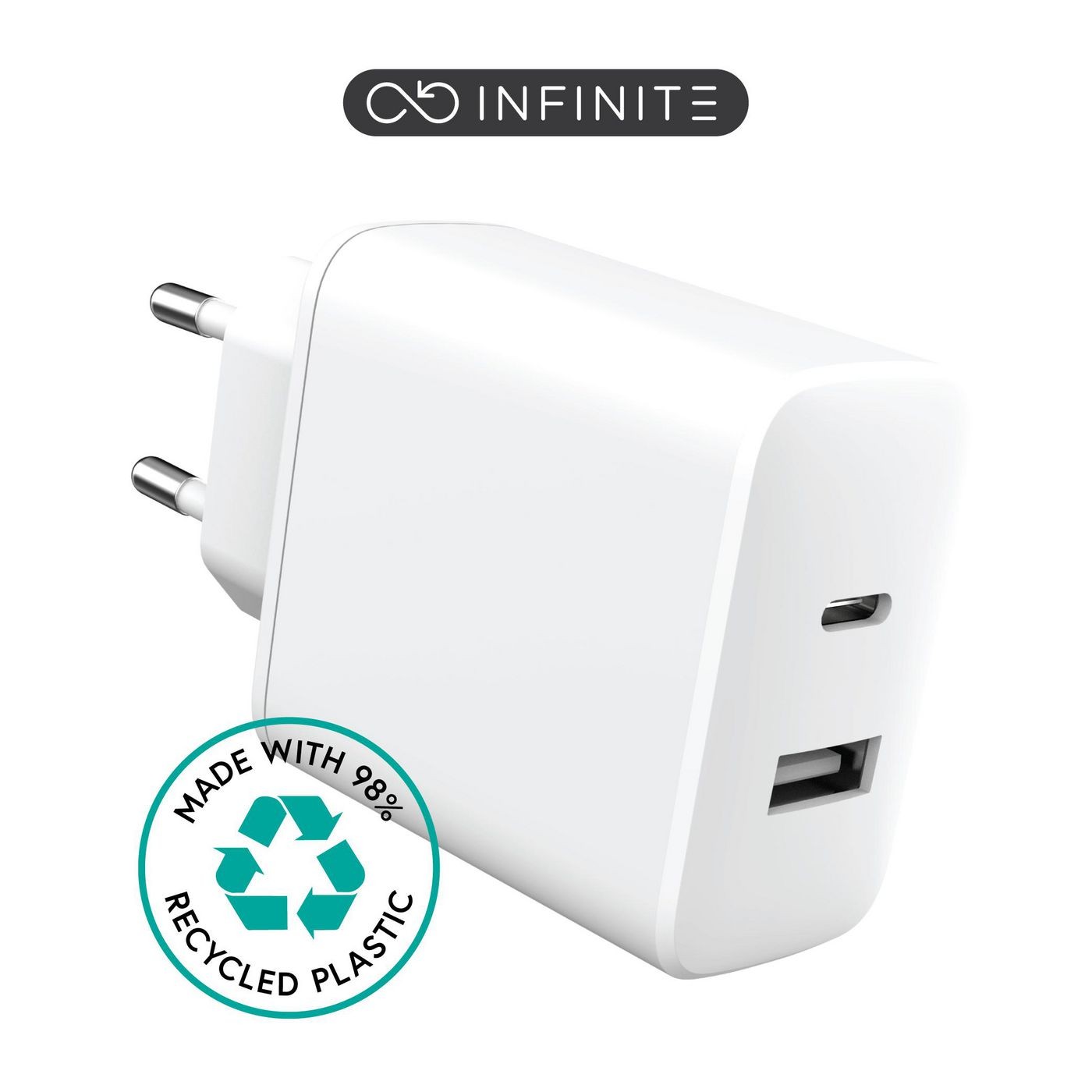 eSTUFF ES637031 INFINITE USB Charger EU  1 x