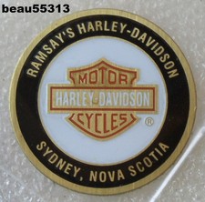 ⭐RAMSAYS SYDNEY NOVA SCOTIA HARLEY DAVIDSON DEALER OIL STICK DIP DOT