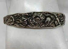 S. Kirk & Son Sterling Silver Repousse Cuff Bracelet